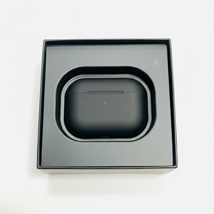 Apple Pro 2 BT Earbuds – Wireless Earphones with Buzzer, Volume Control & Wireless Charging Case