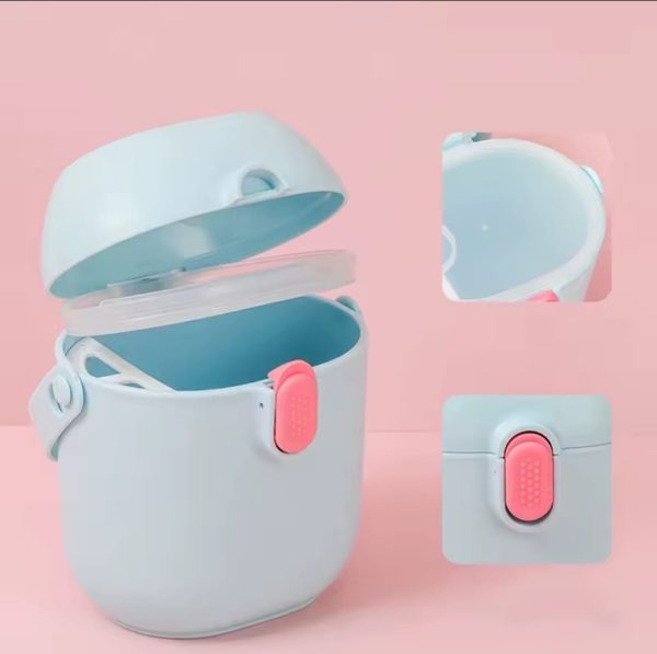 Baby Formula Dispenser Containers – Portable Airtight Milk Powder & Snack Storage For Infants, Toddlers & Kids (random Color)