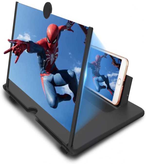 F3 Mobile Screen Magnifier | Enlarged Mobile Screen Amplifier Large Screen Eyes Protection (Random Color)