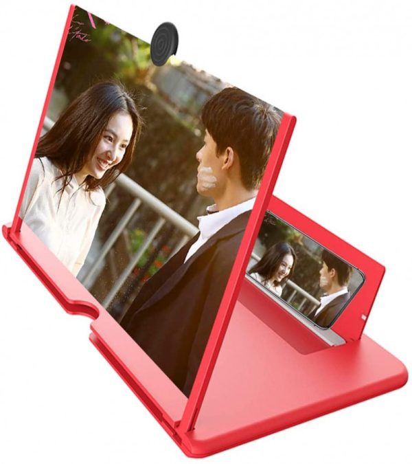 F3 Mobile Screen Magnifier | Enlarged Mobile Screen Amplifier Large Screen Eyes Protection (Random Color)