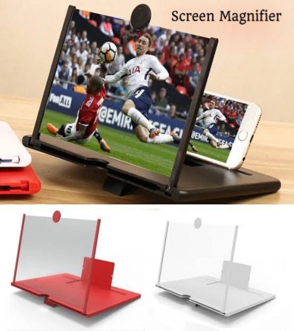 F3 Mobile Screen Magnifier | Enlarged Mobile Screen Amplifier Large Screen Eyes Protection (Random Color)