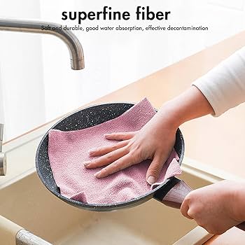 Microfiber Cleaning Cloths – 10-piece Reusable Tissue Box For Dusting, Polishing & Household Cleaning – Micro Fiber Tissues – Cleaning Cloth