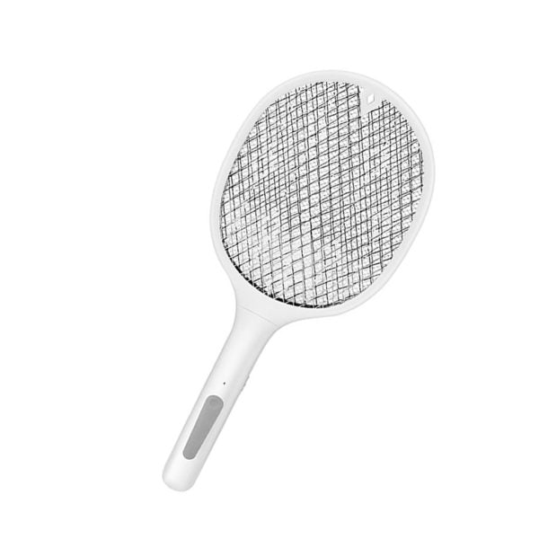 Mosquito Racket & Electric Fly Swatter Powerful Usb Rechargeable Grid 3-layer Mesh Home Fly Killer Lamp (without Box) (random Color)