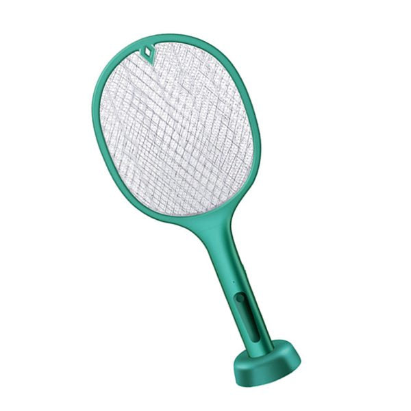 Mosquito Racket & Electric Fly Swatter Powerful Usb Rechargeable Grid 3-layer Mesh Home Fly Killer Lamp (without Box) (random Color)