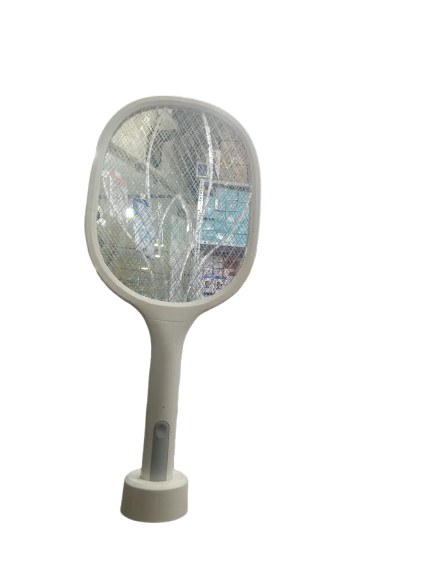 Mosquito Racket & Electric Fly Swatter Powerful Usb Rechargeable Grid 3-layer Mesh Home Fly Killer Lamp (without Box) (random Color)
