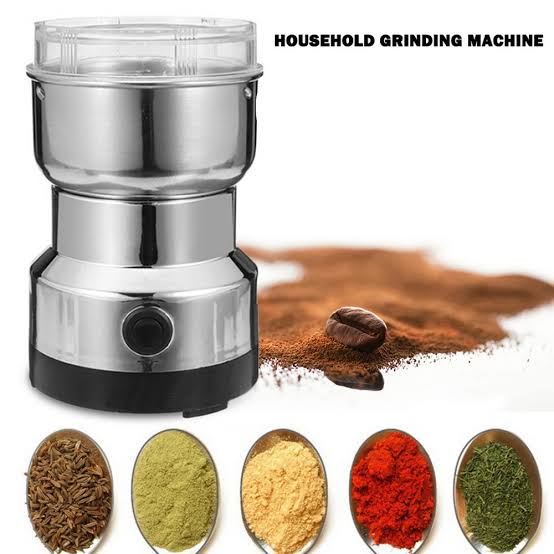 Raf Multi Purpose Electric Coffee Grinder Automatic Coffee Spice Bean Grinder Stainless Steel
