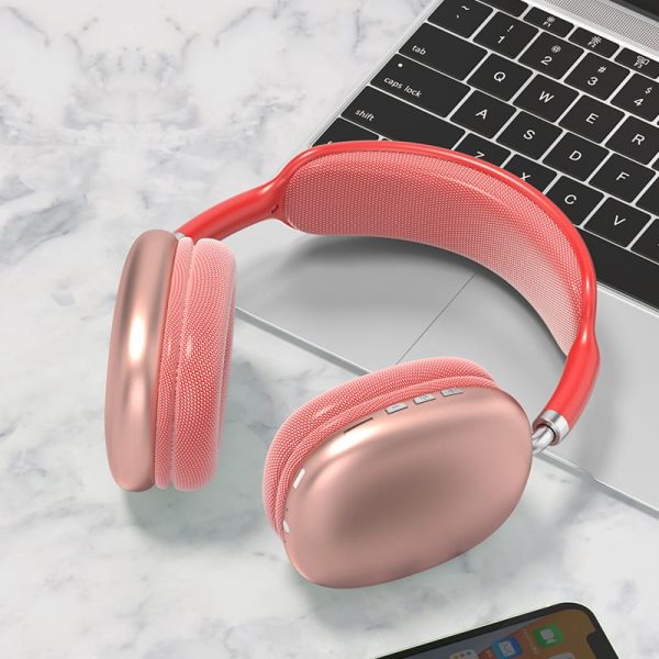P9 Wireless Bluetooth Headphones Adjustable Over-the-ear Stereo Headset | Best Quality Wireless Headphones (Random Color)