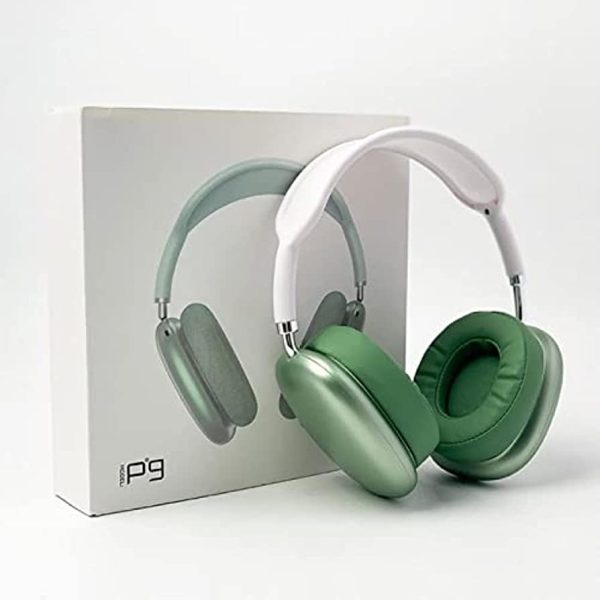 P9 Wireless Bluetooth Headphones Adjustable Over-the-ear Stereo Headset | Best Quality Wireless Headphones (Random Color)