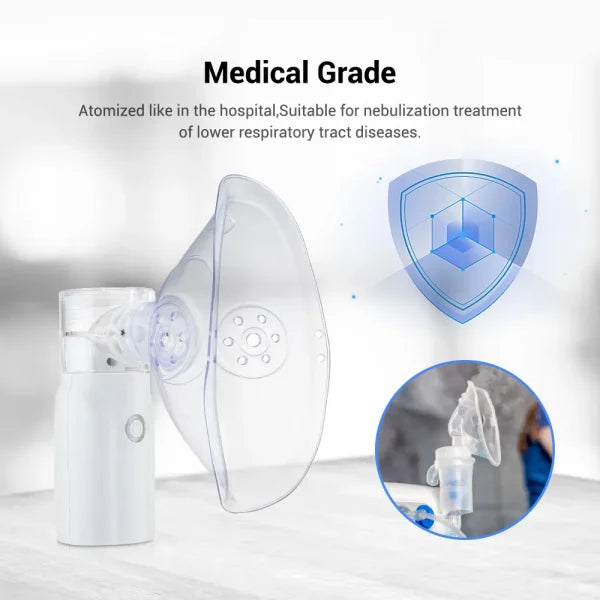 Portable Nebulizer For Asthma Inhaler Nebulizer Machine For Kids And Adults Medical Asthma Nebulizer – Rechargeable