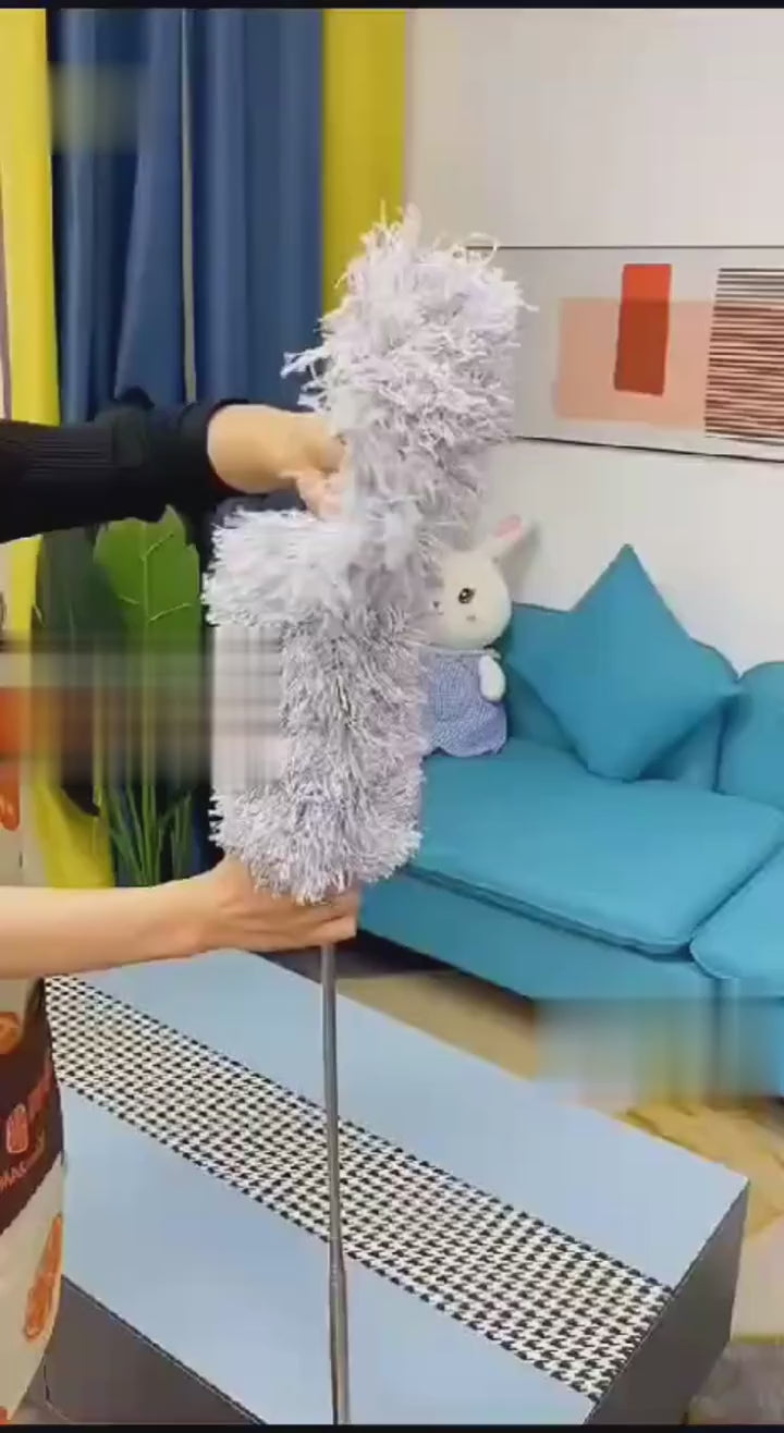 Extendable Telescope Microfiber Duster Long Handle For Cleaning Dust, Dirt And Stains Fan Duster High Quality