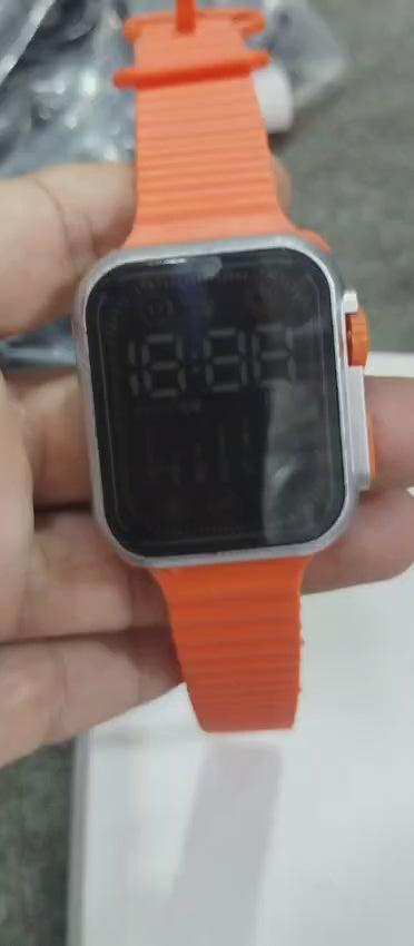 Digital Display Strap Watch