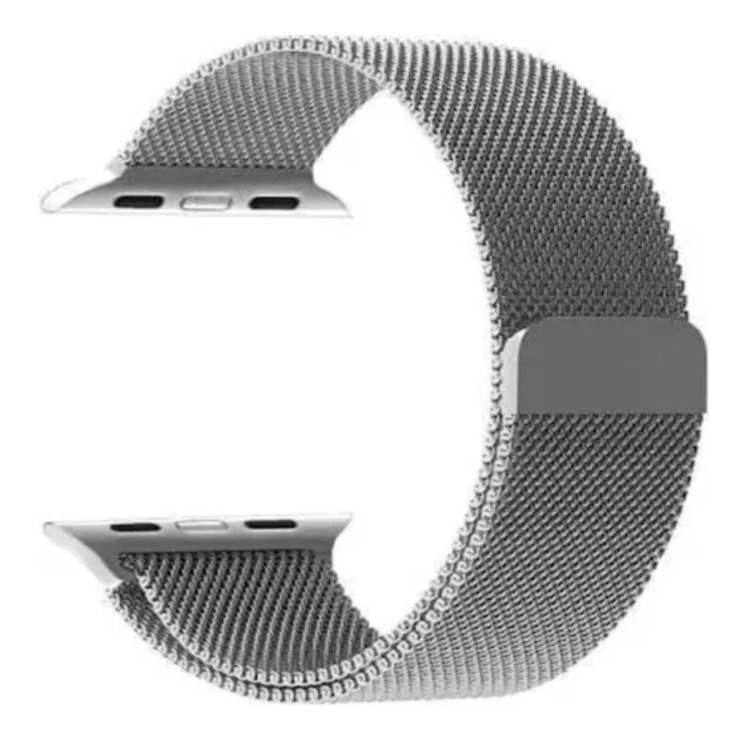Apple Watch Milanese Magnetic Loop Strap – Stainless Steel Mesh Band | Elegant, Adjustable & Secure Fit