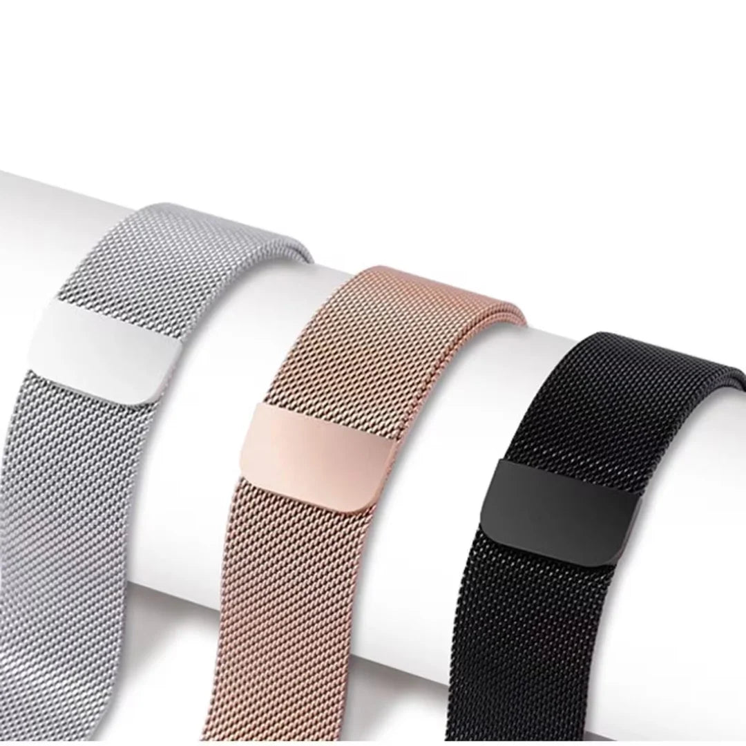 Apple Watch Milanese Magnetic Loop Strap – Stainless Steel Mesh Band | Elegant, Adjustable & Secure Fit
