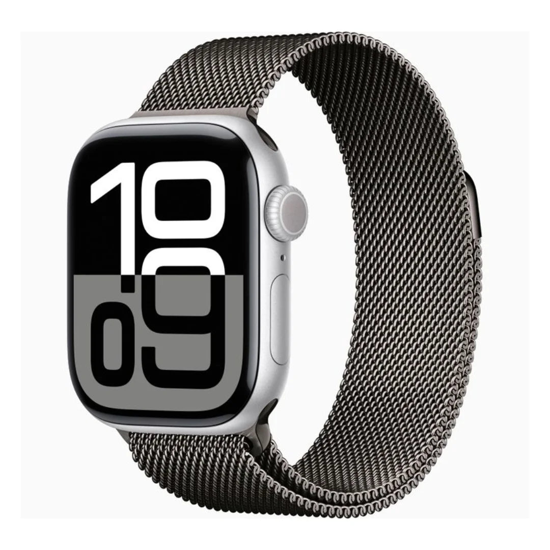 Apple Watch Milanese Magnetic Loop Strap – Stainless Steel Mesh Band | Elegant, Adjustable & Secure Fit