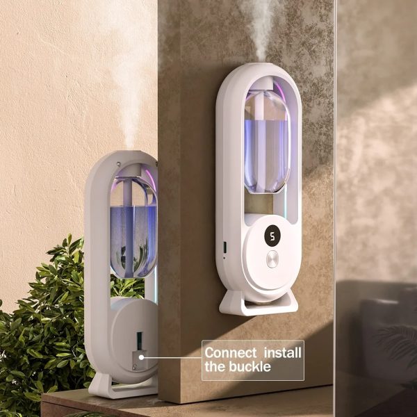 Rechargeable 5-mode Aromatic Diffuser – Timed Essential Oil Air Freshener For Bedroom, Living Room & Bathroom 50ml