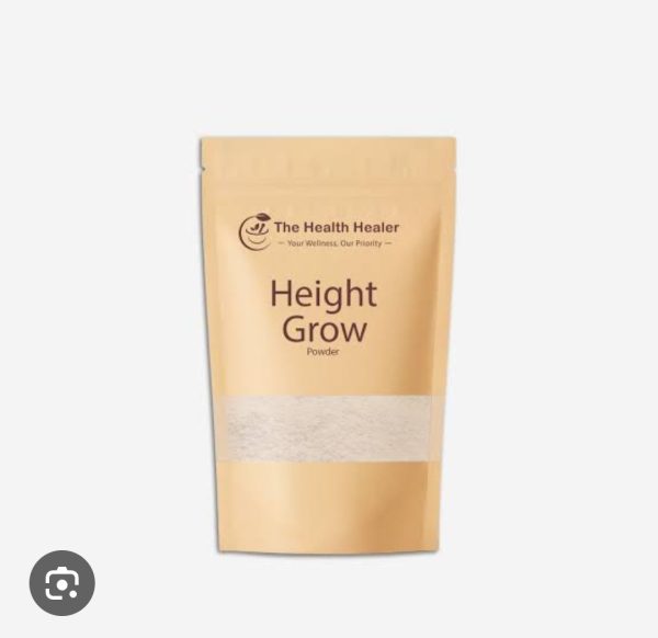 The Health Healer Height Grow Powder – 100% Natural Height Increase Supplement – 100g