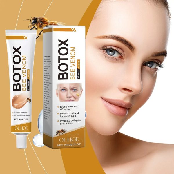 Whitening & Moisturizing Bee Venom Facial Care Cream – Brightening, Anti-aging, Hydrating Face Moisturizer For Radiant, Smooth & Youthful Skin